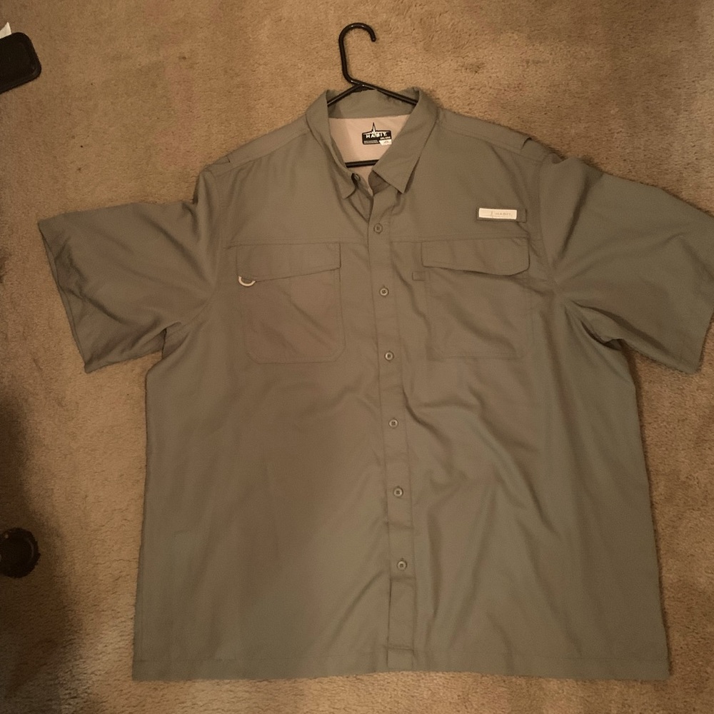 Mens Habit brand t shirt. Color is olive green size 2xl